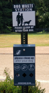 Dog Waste Station at Winolequa Park